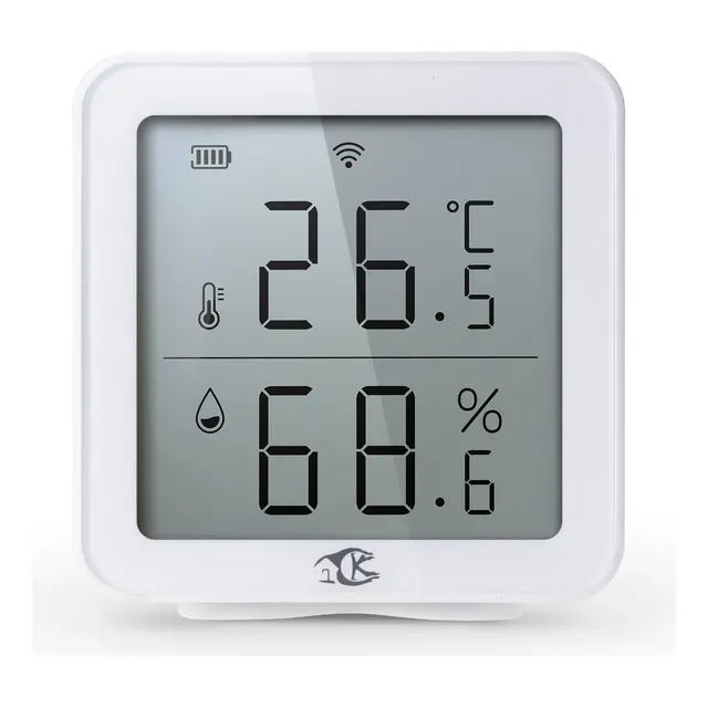 Detector De Temperatura Y Humedad Wifi Tuya Smart