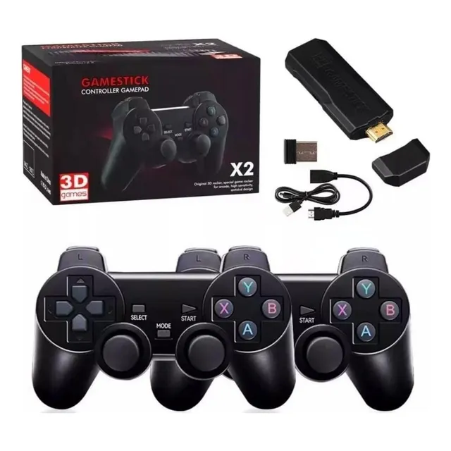 Fone Game Stick Gd10 Portátil Retro 2 Controles +30mil Jogos