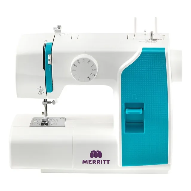 Máquina de coser recta Merritt portable color blanco 220V