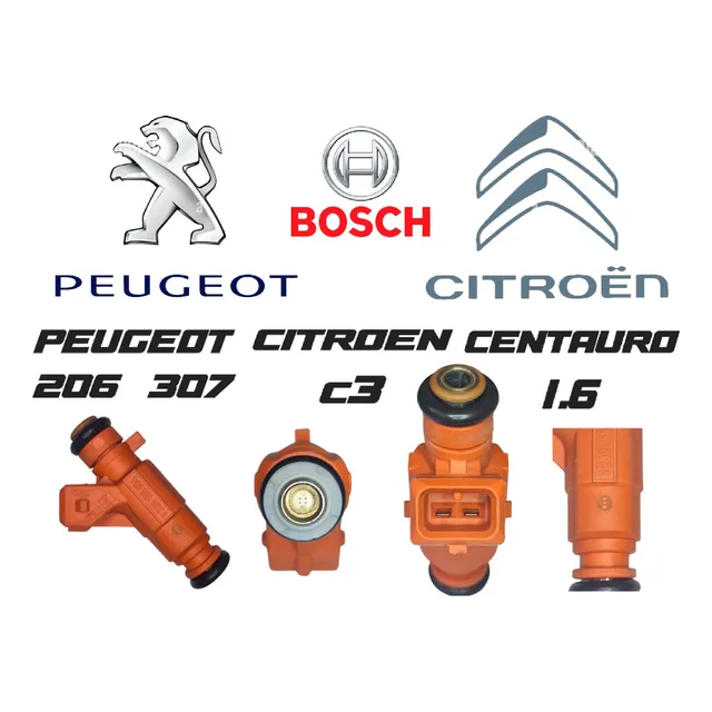 Inyector Gasolina Peugeot 206 307 Citroen C3 Centauro 1.6