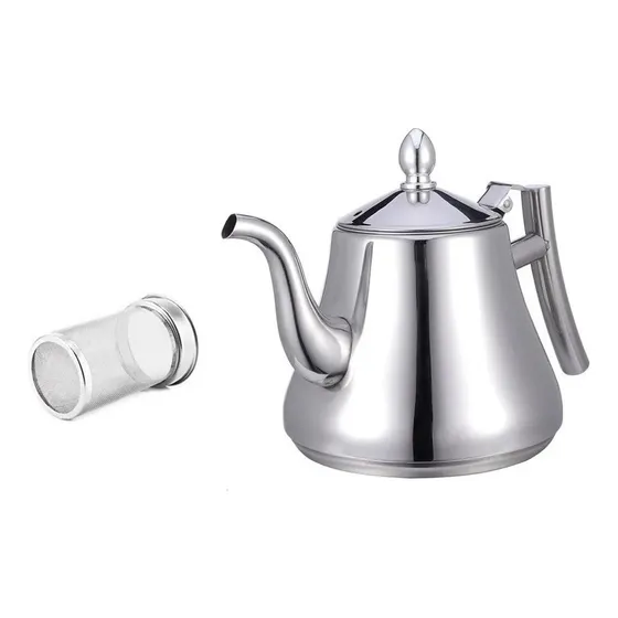 De Tetera Cafetera Jarra Acero Inoxidable 2l + Filtro