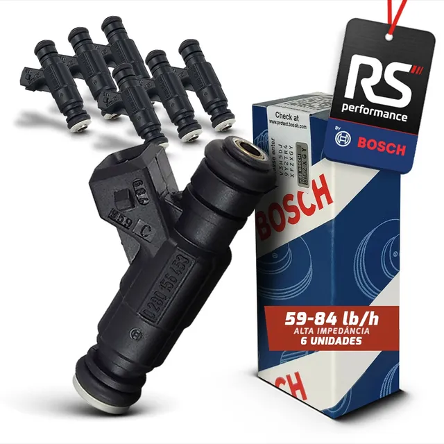 6 Bicos Injetor Bosch 65 Lbs/h 0280156453