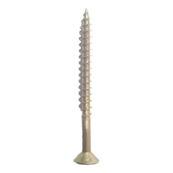 Tornillo Vialro Fix Dorado Madera 5 X 60 Mm Jasper