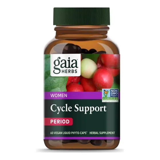 Gaia Herbs Cycle Support - Admite El Equilibrio Hormonal Y E