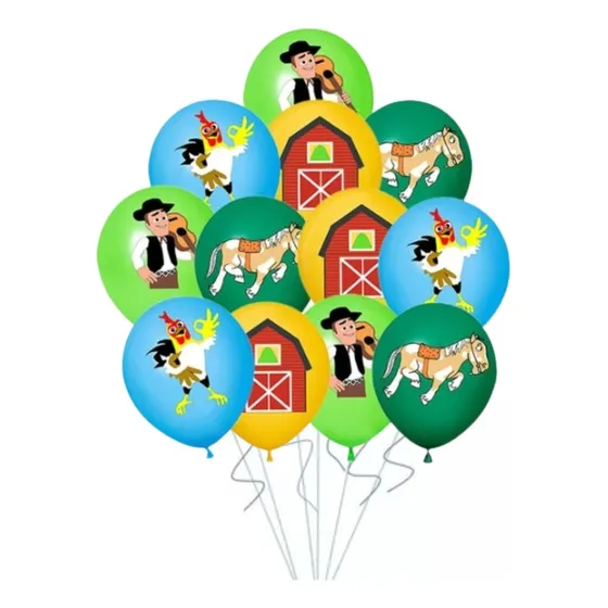 Set De Globos Decorativos Látex Diferentes Diseños