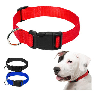 Collar Para Perros Mascota Ajustable Resistente Raza Mediana Collar Para Perros Mascota Ajustable Resistente Raza Mediana