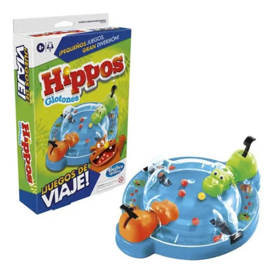 Juego Hungry Hungry Hippos Glotones Juegos De Viaje Hasbro