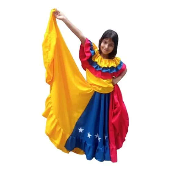 Trajes Típicos Tricolor Venezolano 