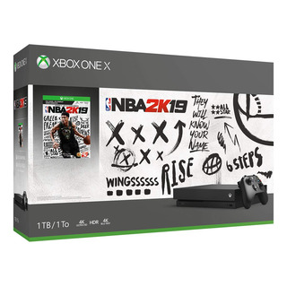 Paquete De Consola Xbox One X De 1 Tb O Más De Nba 2k19 Con Paquete De Consola Xbox One X De 1 Tb O Más De Nba 2k19 Con