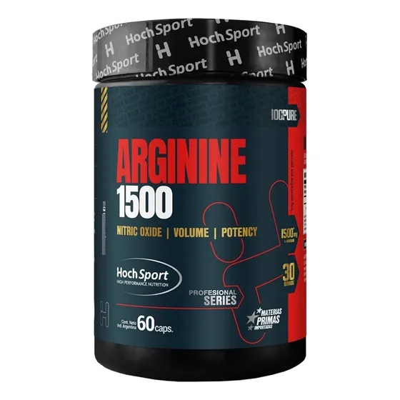 Arginine 1500 Hoch Sport 60 Capsulas Arginina sin sabor