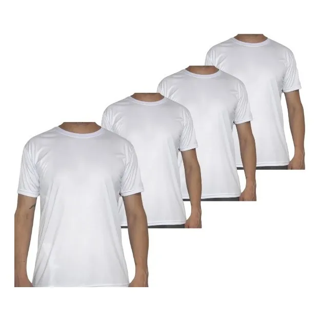Kit 4 Camiseta  Sem Detalhe - Estilo Curso De Formação