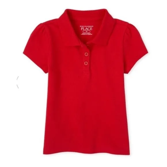 Chemis Escolar Roja Children Place Uniforme Niña