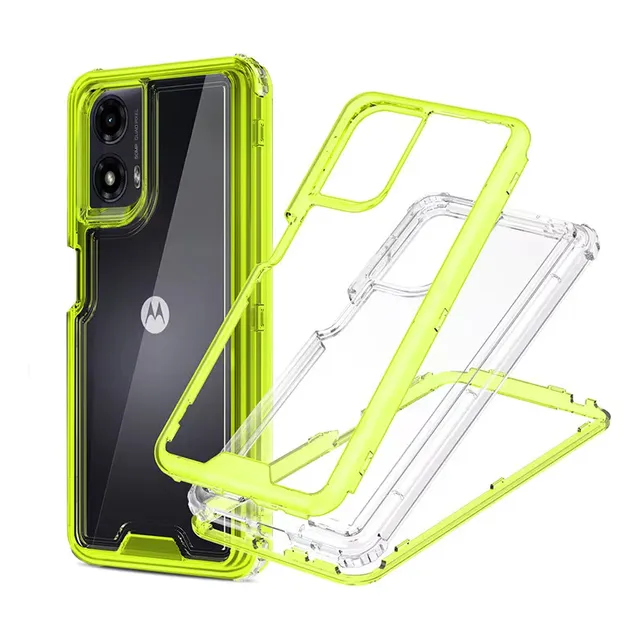 Funda Protector Uso Rudo 3 En 1 Para Motorola Alto Impacto