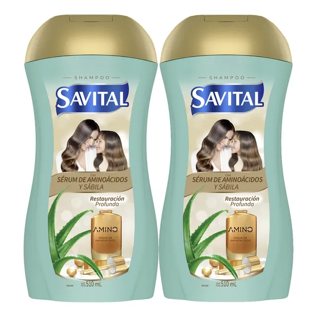 Oferta Shampoo Restauracion Capilar Savital Con Aminoacidos