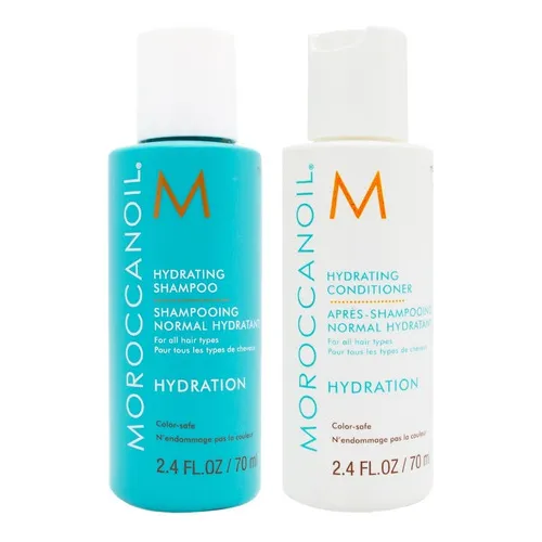 Moroccanoil Hydration Shampoo + Acondicionador Pelo Travel