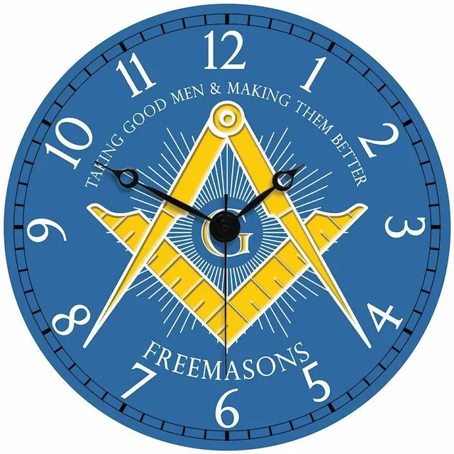 Impex Clk-112 Reloj Pared Masonico