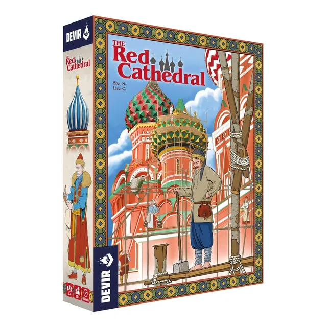 Juego De Mesa La Catedral Roja Estrategia Familiar Devir