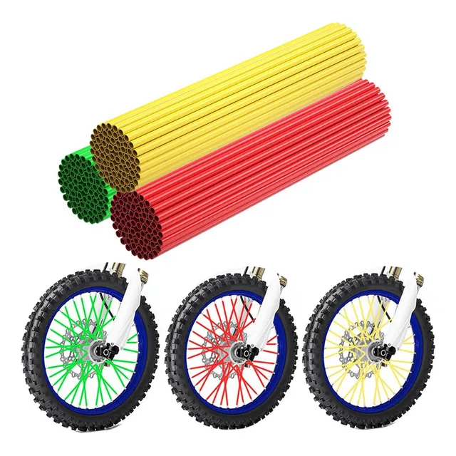 . 216pzs Popotes Cubre Rayos Popotes Spokes Rin Moto