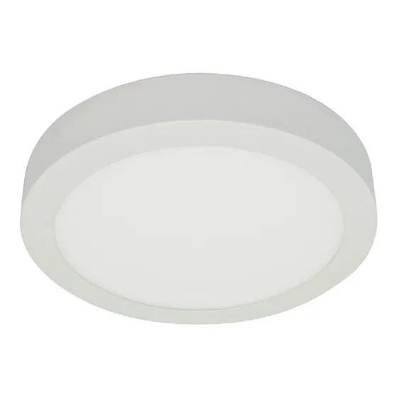 Lámpara Panel Led 18w Redondo De Sobreponer Luz Blanca
