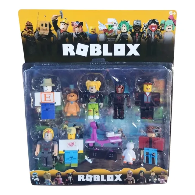Set 10 Muñecos Roblox - Armables Desarmables Y Combinables