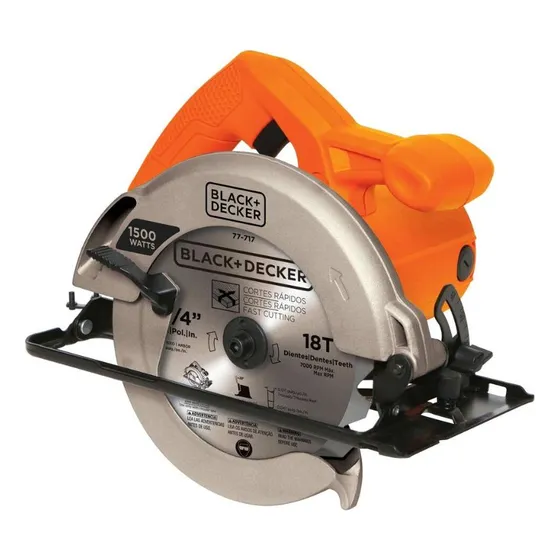 Serra Circular Black Decker 7 1/4 1.500w Cs1024 127v
