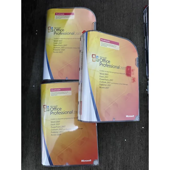 Software Office Colecionador 2003 E 2007 Atualização