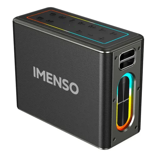 Caixa De Som Bluetooth Imenso IMS X52 140w 18000mah C/ 2 Mic
