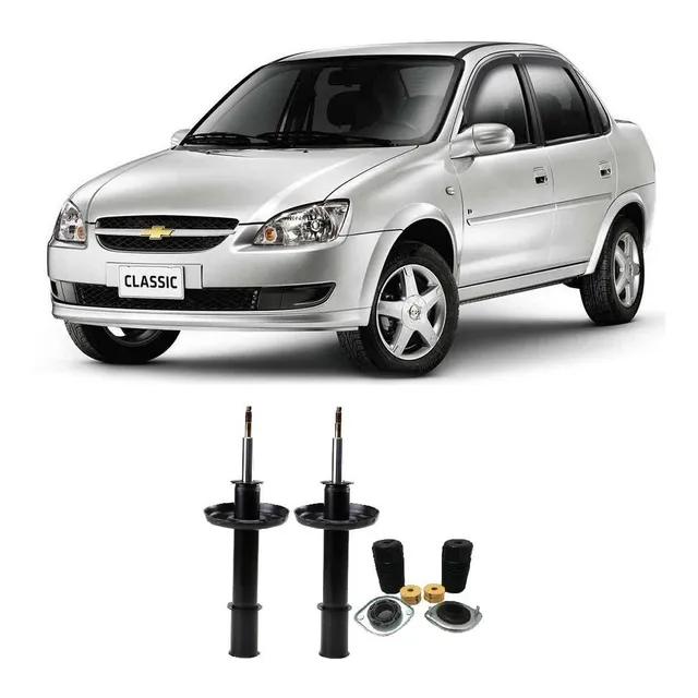 Par Amortecedor+ Kit Dianteiro Corsa Classic 2009 2010 2011