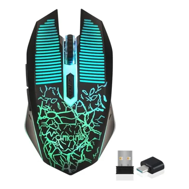 Chonchow Ratón Inalámbrico Para Juegos Recargable