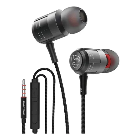 Fone De Ouvido In-ear Gamer Somic Tone E72 Preto