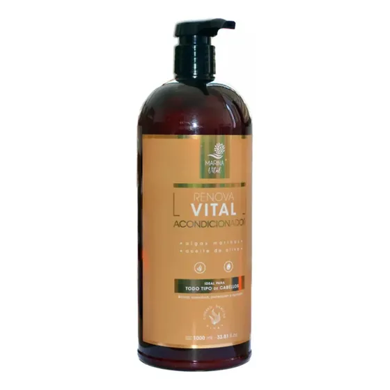 Marina Vital Acondicionador Aceite De Oliva 1000 Ml
