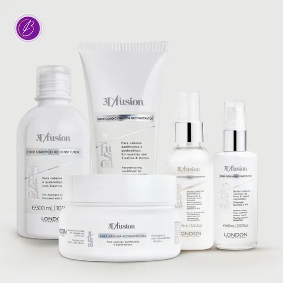 Kit 3d Fusion Home Care Reconstrução Máxima | London