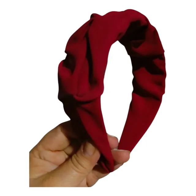 Diadema Plisada Ancha Balaca Bincha