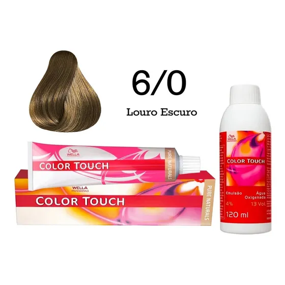 Tonalizante Color Touch + Emulsão Ox | Wella Professionals