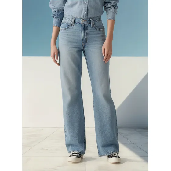 Jeans Mujer 94 Baggy Boot Azul Levis A8716-0002