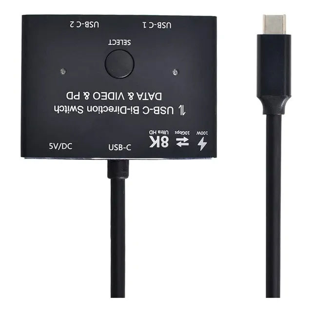 Conmutador Bidireccional Usb-c Mst Hub 8k 100w De Xiaomi Pac