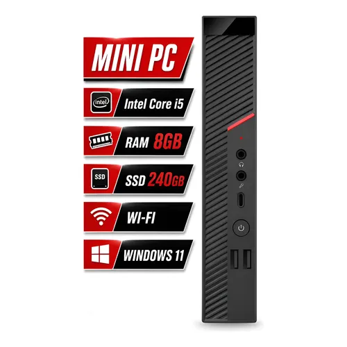 Mini Pc Intel N100 12th - Windows 11 Pro - 8gb 256gb Ssd
