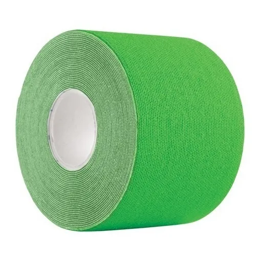 Cintas Kinesiologicas Vendaje Neuromuscular Kinesio Tape Color Verde limón