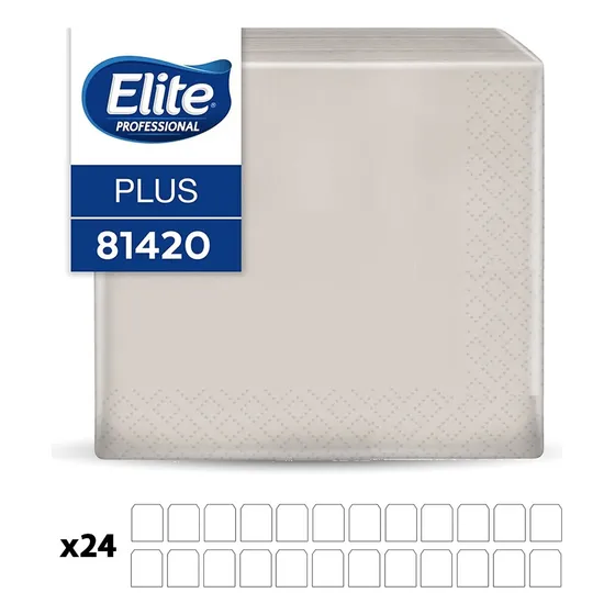 Elite Servilleta Cóctel Ecológica Una Hoja 24 X 150 Unid