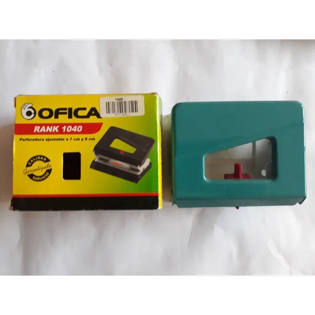 Perforadora Pequeña De 2 Huecos Ofica
