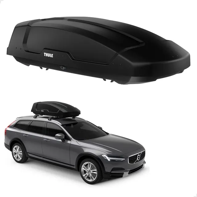 Maleiro Teto Carro Bagageiro Thule Force Xtm 400 Litros Baú