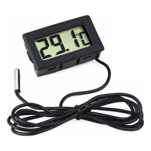 Termómetro Digital Con Sonda Medidor de Temperatura -50º a 70º