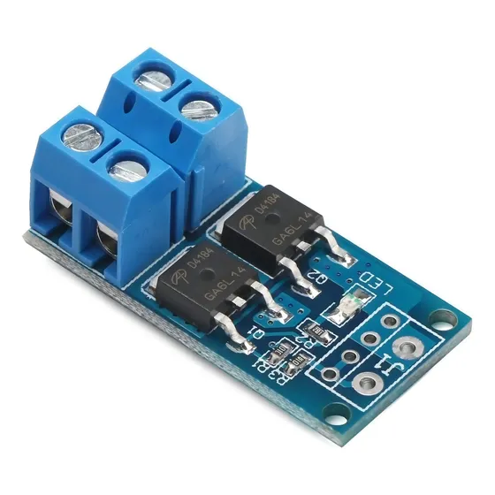 Módulo Driver Pwm 5v A 36v 15a 400w Pic Arduino