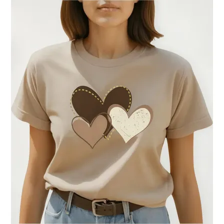 Blusa Feminina Blusa T-shirt Moda Streetwear Mulher Luxo