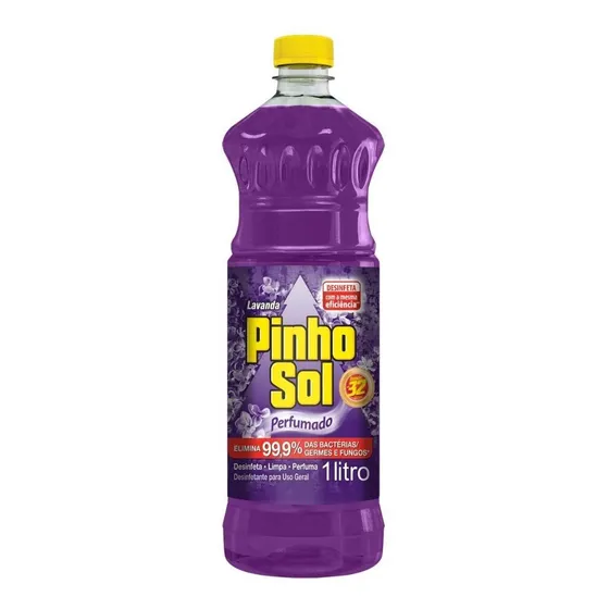 Desinfetante Pinho Sol Lavanda 1 Litro