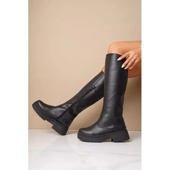 Bota De Mujer Bucanera De Montar Baja Nix Becca Shoes
