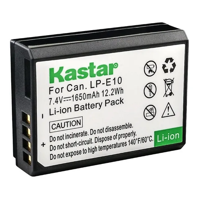 Bateria Recargable Kastar Lp E10 Para Canon T6 Y T7