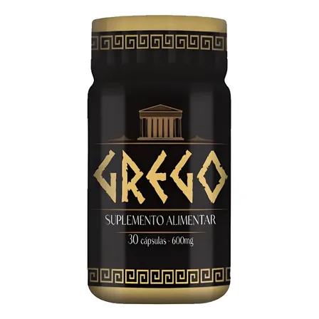 Grego Emagrecedor 30 Cápsulas Sem Sabor