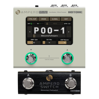 Hotone Ampero Mini Mp50vn E Ampero Fs -1 Pacote Duplo De Foo Hotone Ampero Mini Mp50vn E Ampero Fs -1 Pacote Duplo De Foo