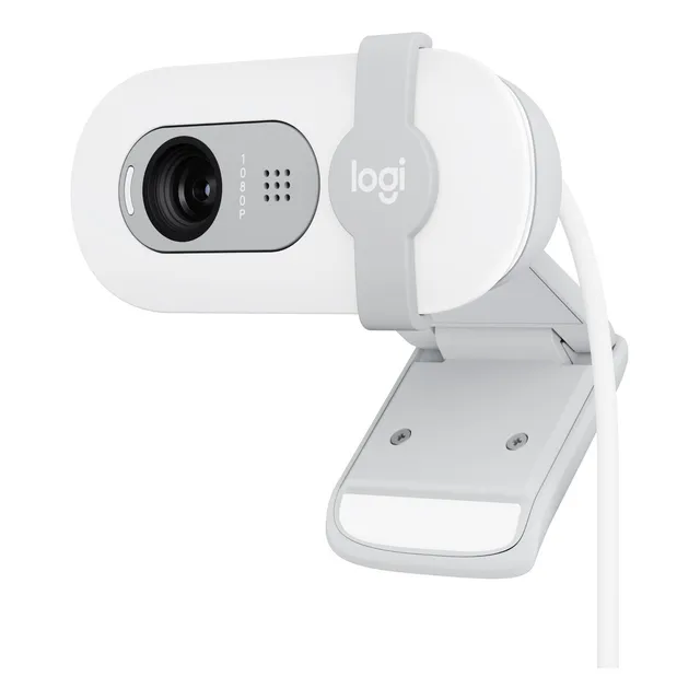 Camara Logitech Brio 100 Fhd 1080p Usb-a White Color Blanco